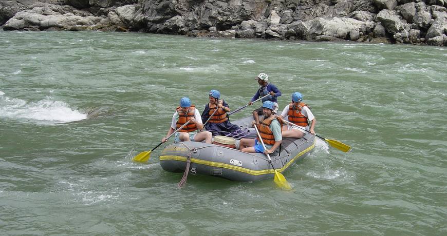 Rafting in Nepal